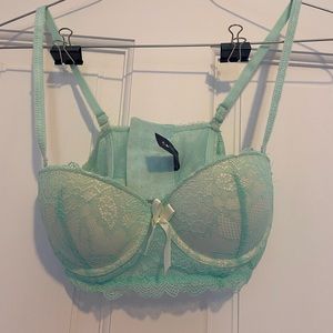 34B 5 clasp back push up Bra